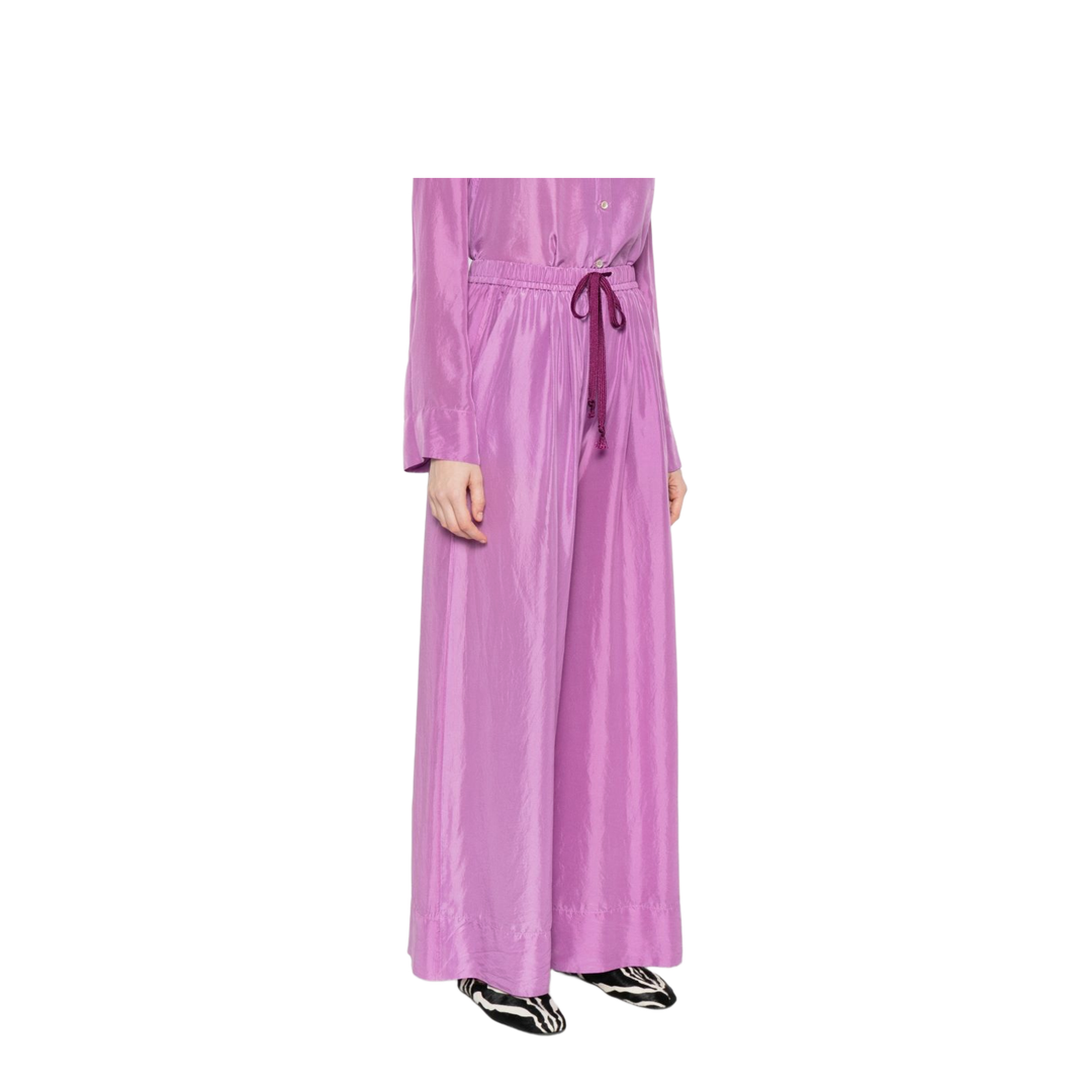 MAYFEYR - Forte Forte - Trousers Purple - 14862MYPANTSBURLESQUE