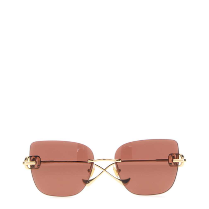 MAYFEYR - Valentino - Gold Metal Sunglasses - VG0033S00254GOLGOLBRO