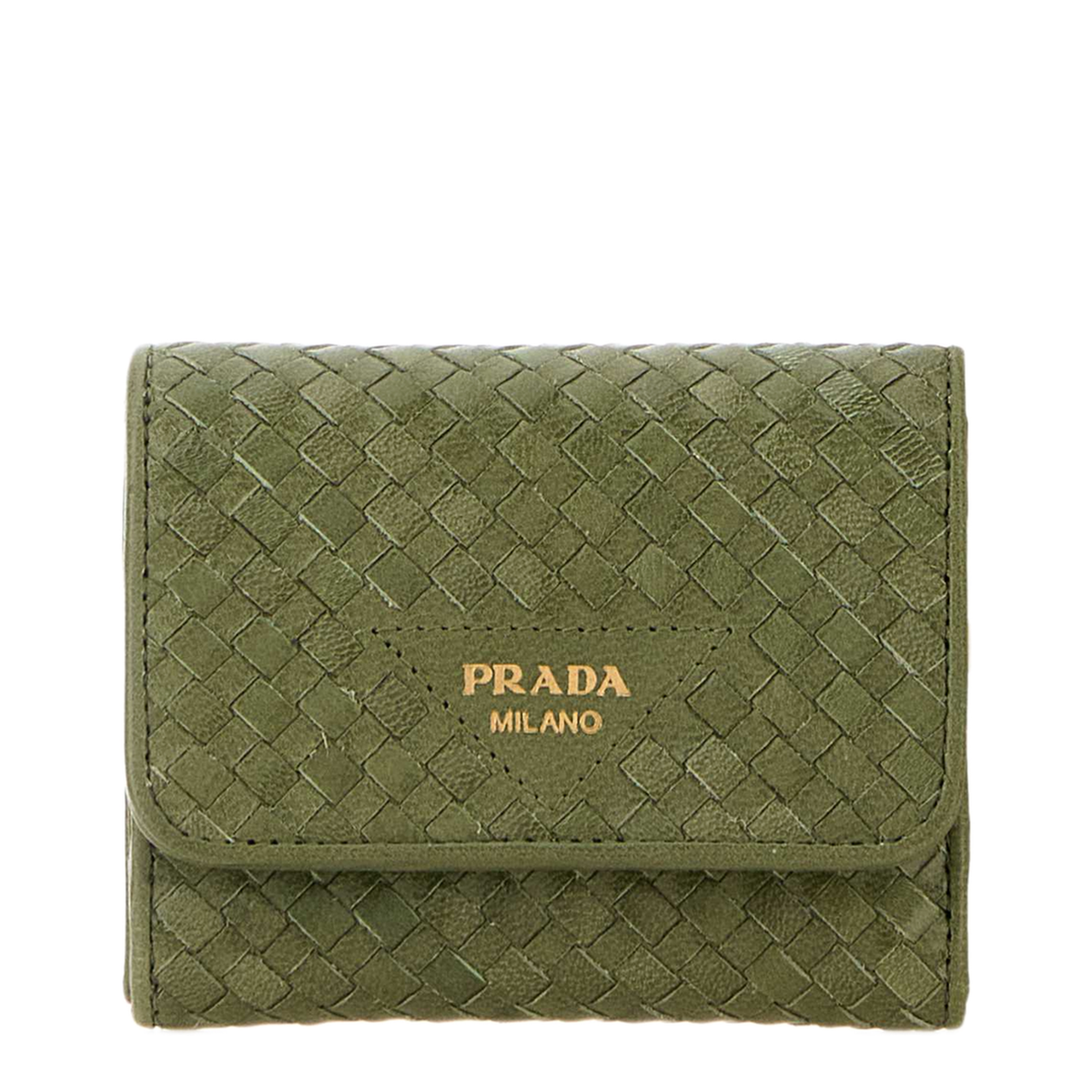 MAYFEYR - Prada - Green Leather Wallet - 1MH0432BE1F0229