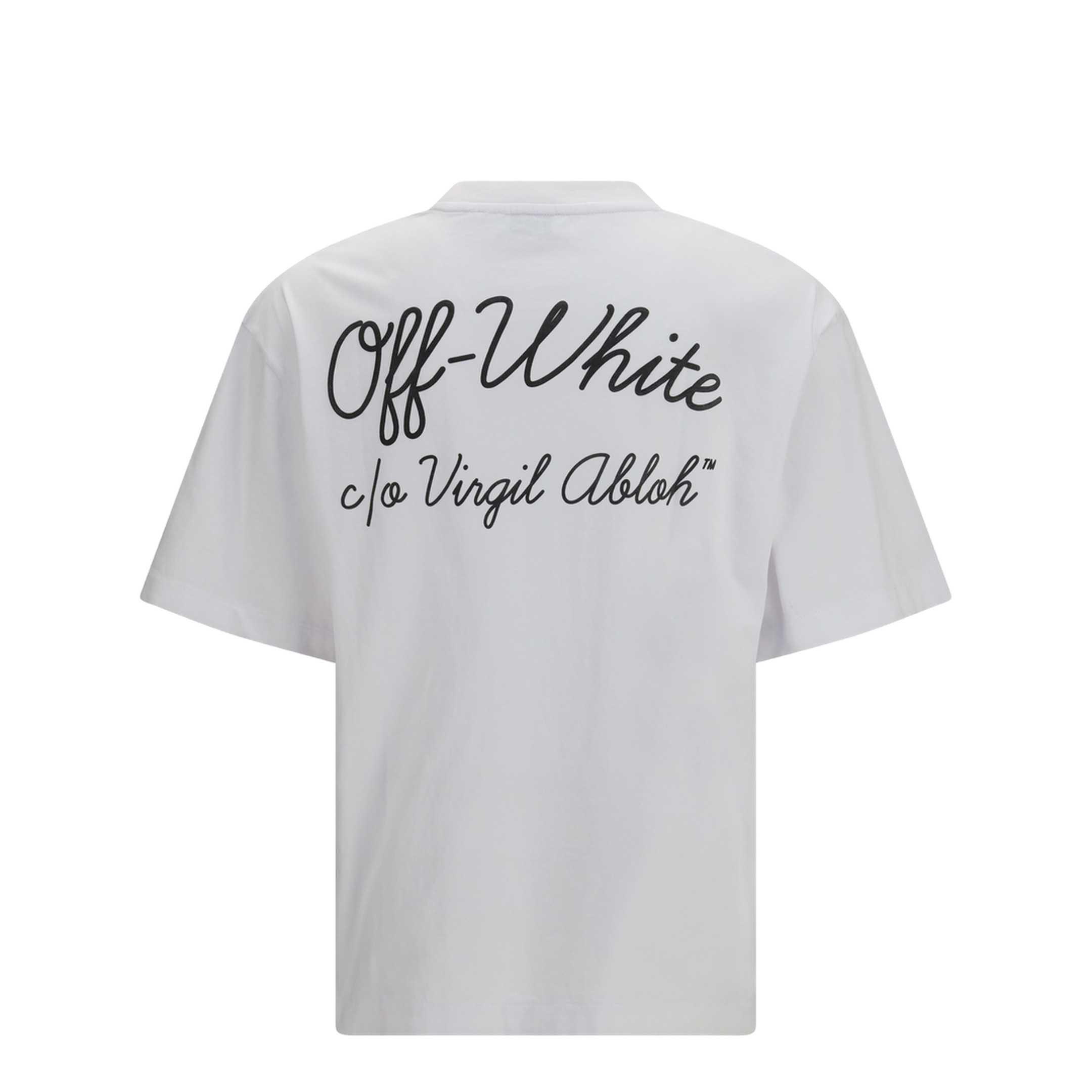 MAYFEYR - Off-White - Script Skate T-Shirt - 44MAA120S26J01D100