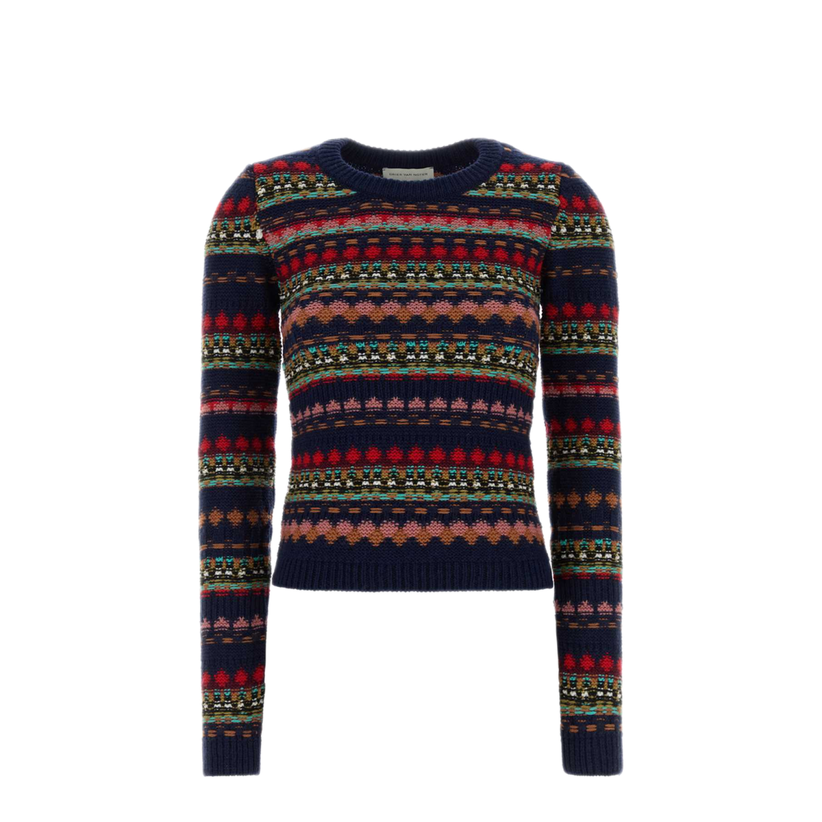 MAYFEYR - Dries Van Noten - Embroidered Wool Sweater - 2620112314761509