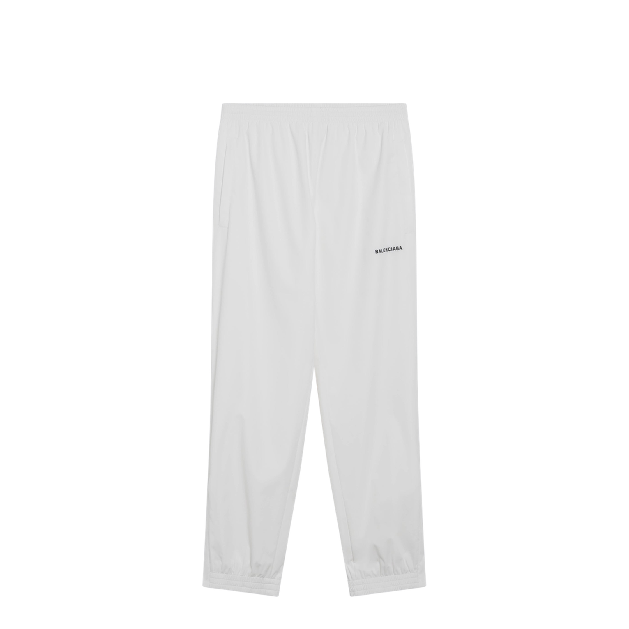 MAYFEYR - Balenciaga - Logo Jogging Pants In White Polyester - 838824TRO319012