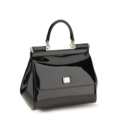 MAYFEYR - Dolce & Gabbana - Small Sicily Patent Leather Handbag - BB6003B1471