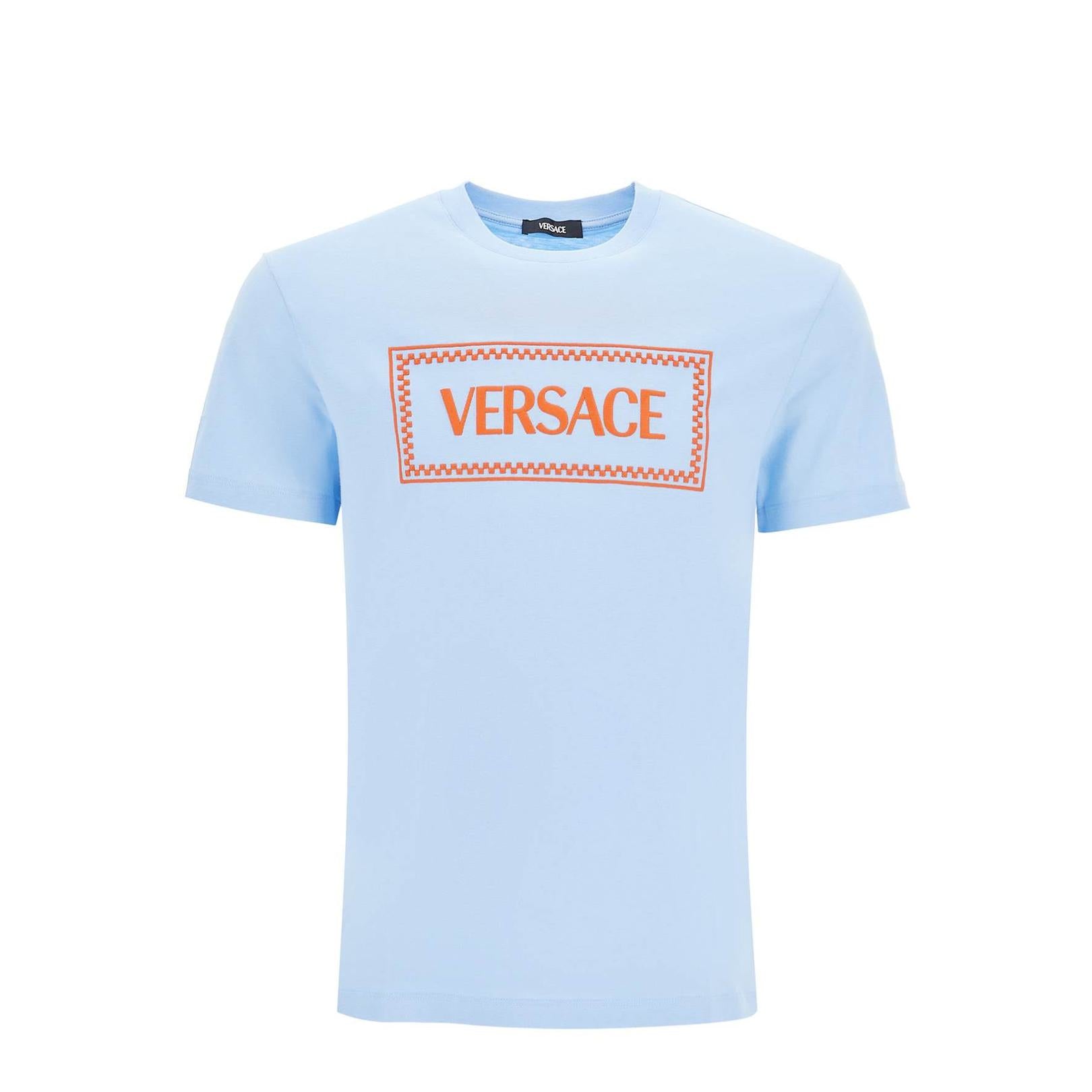 Versace embroidered logo t-shirt