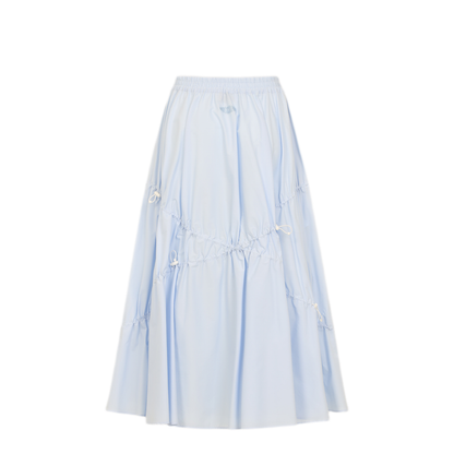 MAYFEYR - Moschino - Cotton Midi Skirt - 261E010605311293