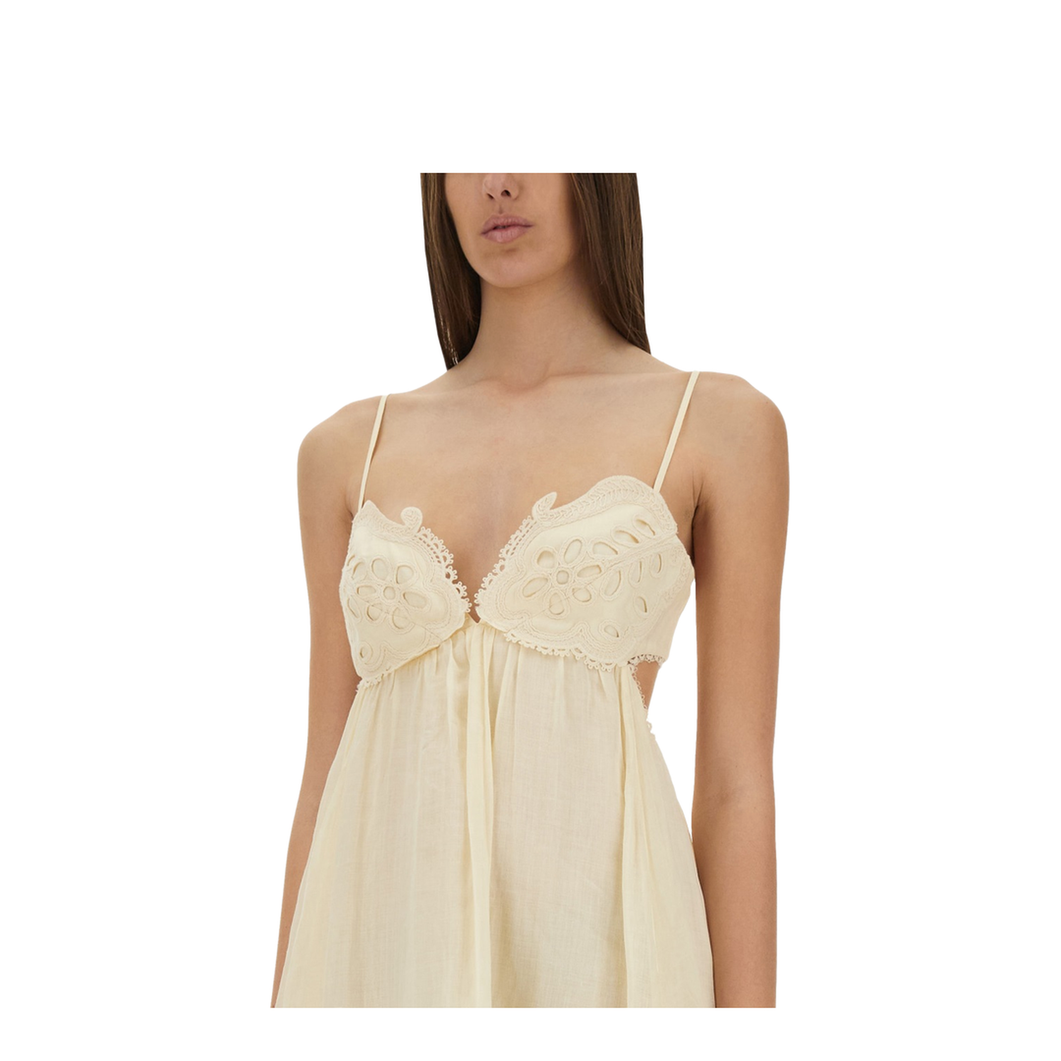 Coco Embroidered Long Dress