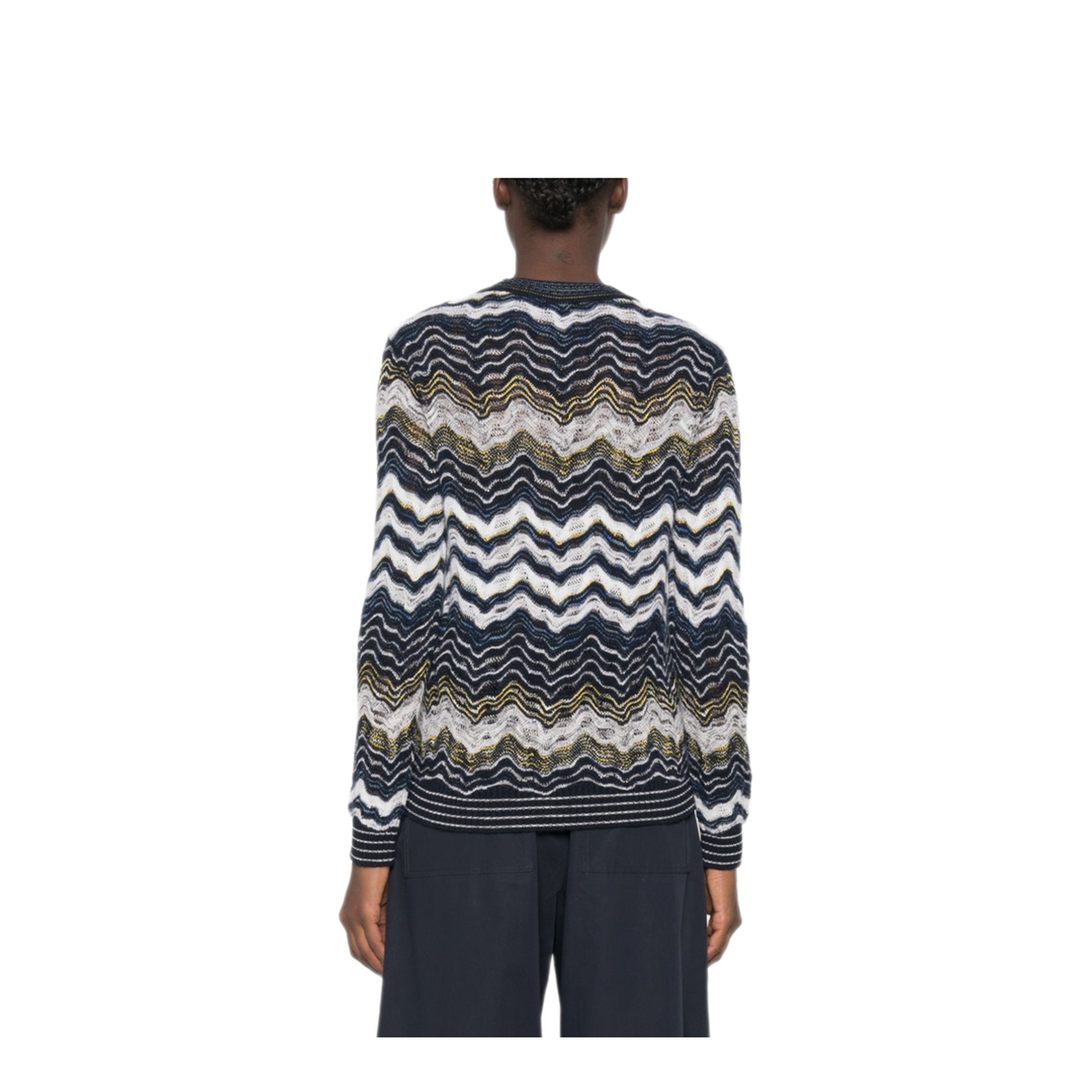 MAYFEYR - Missoni - Sweaters Navy - DS26WN0WBK01KLS72RK