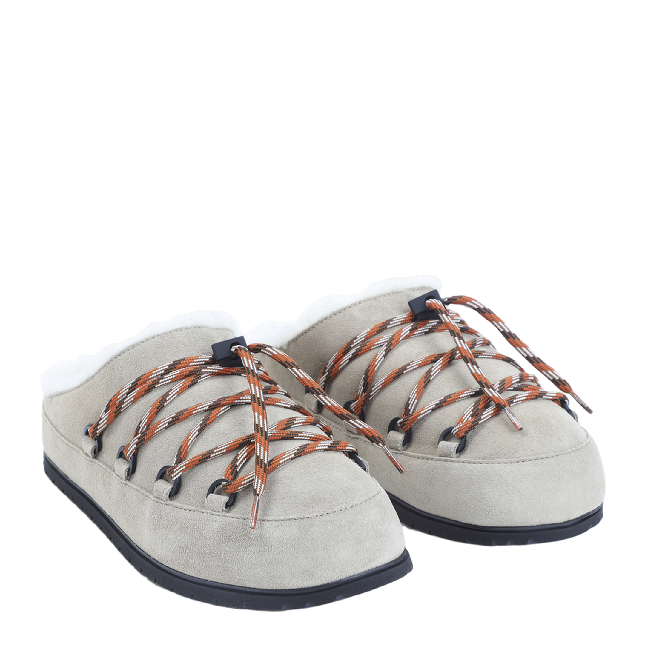 MAYFEYR - Prada - Shearling-Lined Mules - 1R553OFZF10JFT