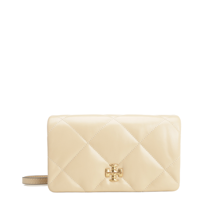 Kira Diamond Quilt Chain Wallet