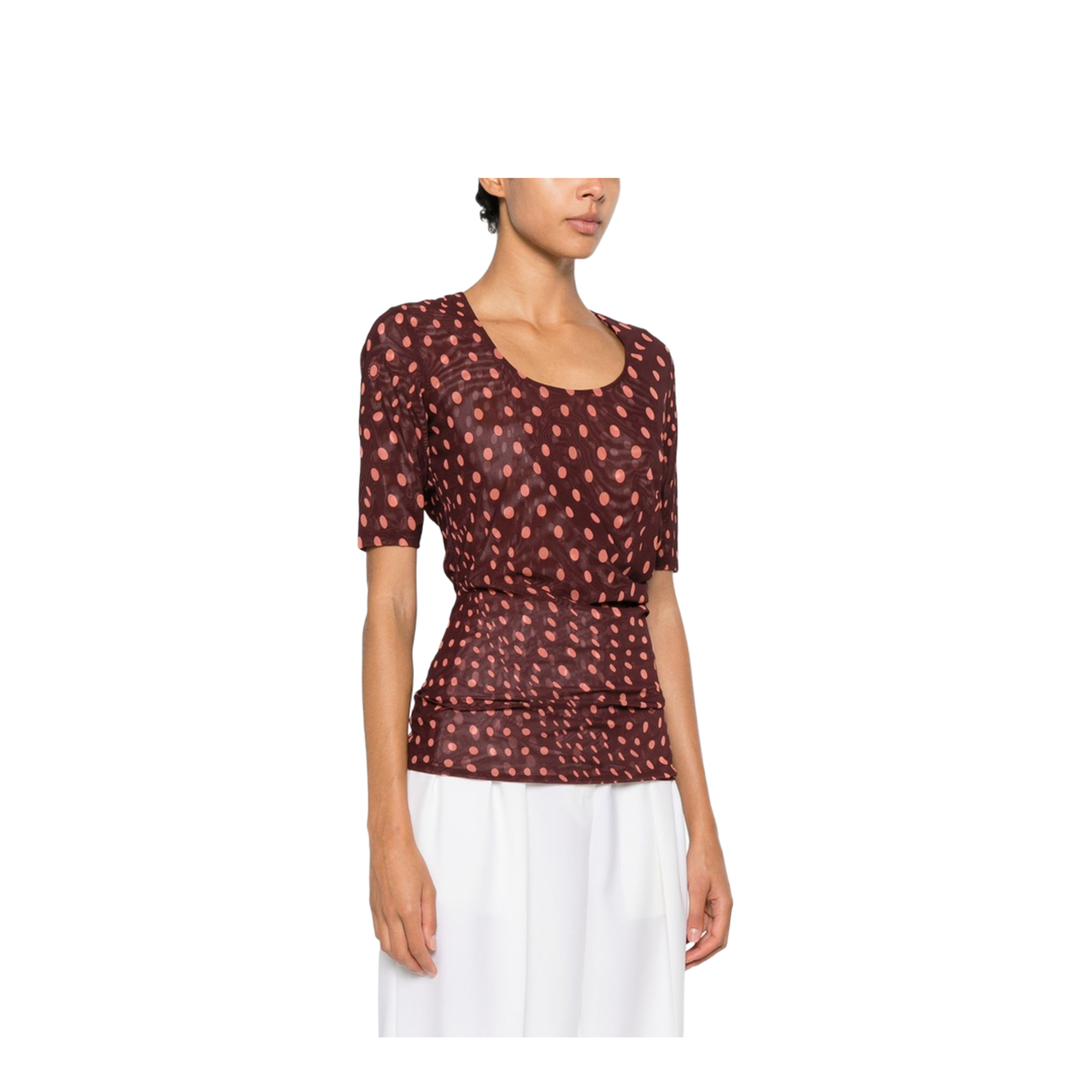 MAYFEYR - Stella Mccartney - Top Bordeaux - 6J04813SQA756107