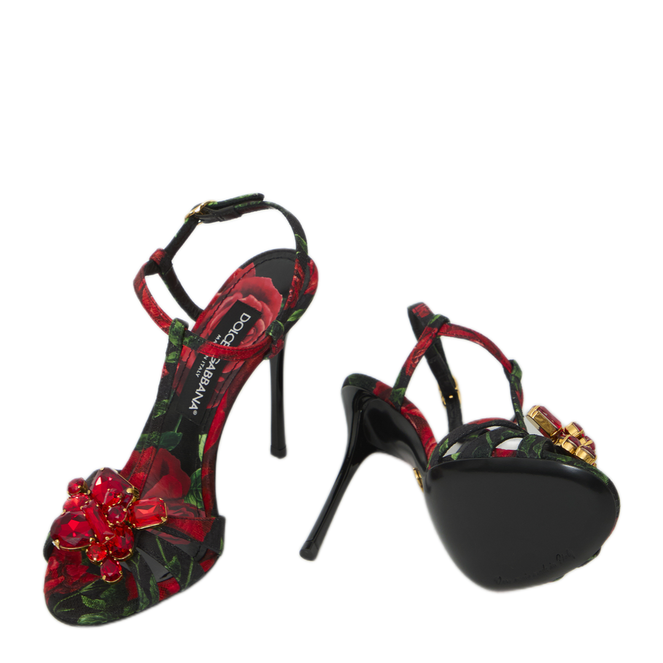 MAYFEYR - Dolce & Gabbana - Red Rose Sandals - CR1959A0745HN6EJ