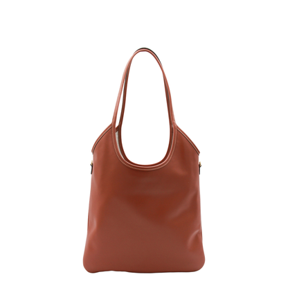 Ivy Shoulder Bag in Smooth Leather
