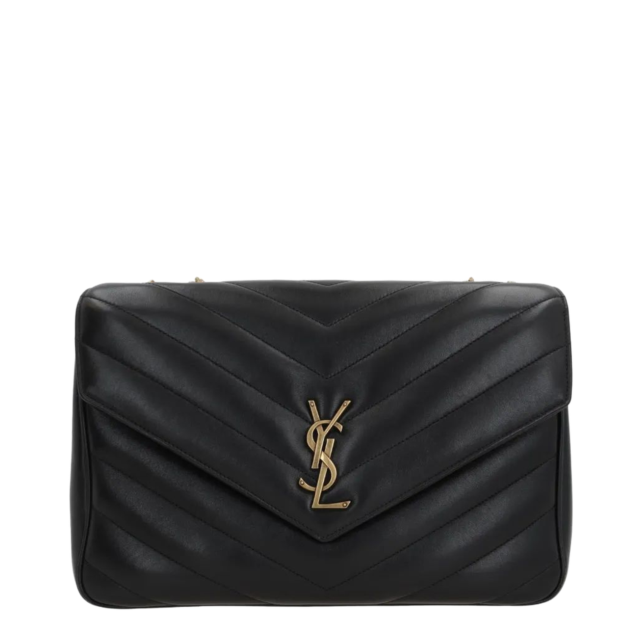 LOULOU Large in Matelassé Lambskin