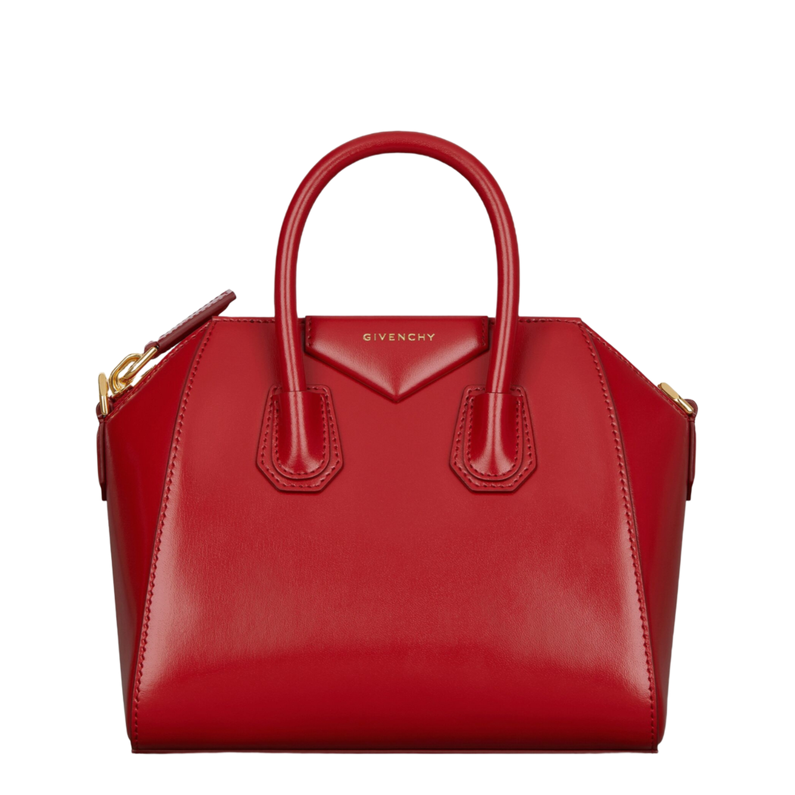 Mini Antigona Leather Shoulder Bag