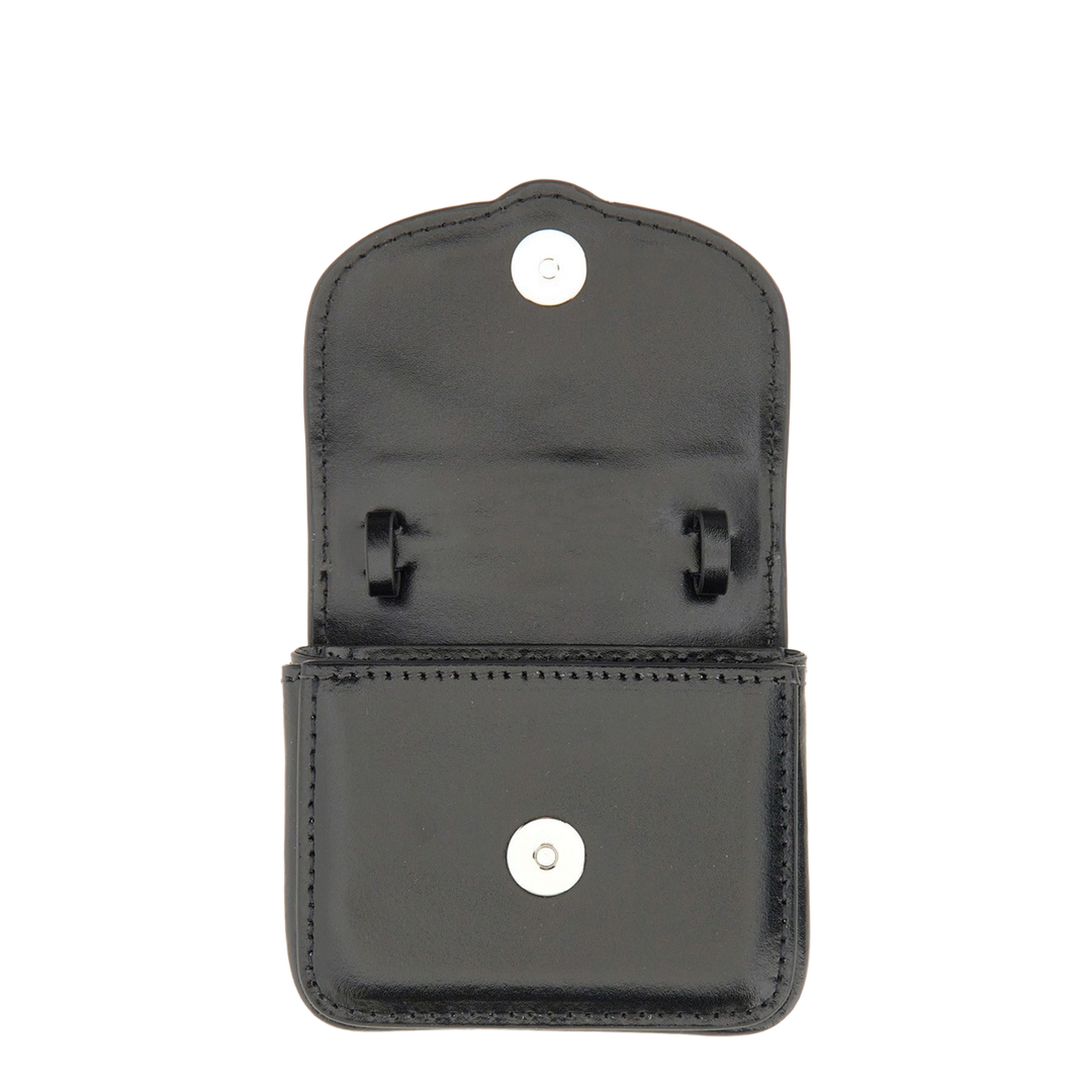 Linda Mini Leather Handbag - Black
