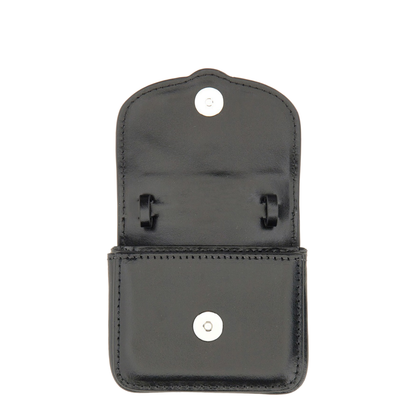 Linda Mini Leather Handbag - Black