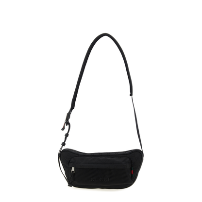 Nexus Large Slingbag in Black GG Nylon