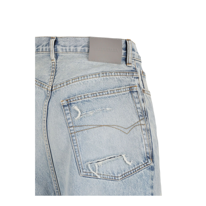 MAYFEYR - Balenciaga - Wide Leg Light Blue Cotton Jeans - A001OETBP484020