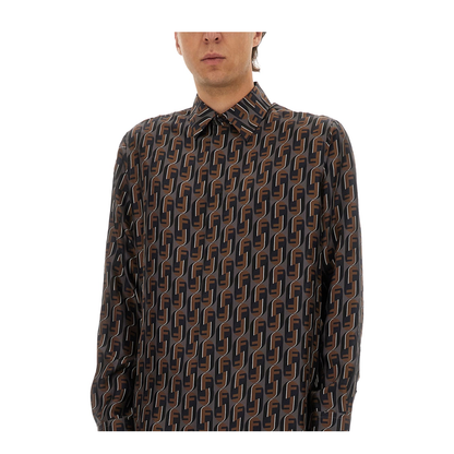 Printed Silk Shirt