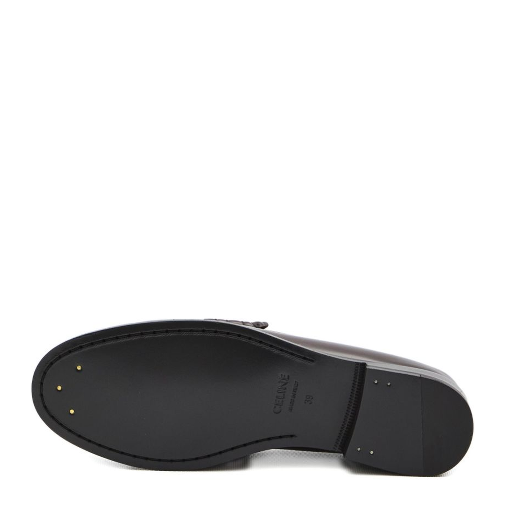 Luco Loafer in Polished Bullskin - Dark Brown