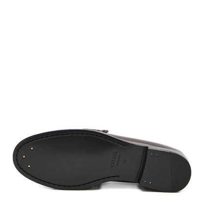 Luco Loafer in Polished Bullskin - Dark Brown