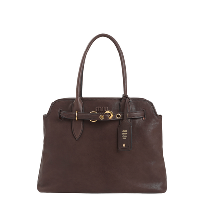 MAYFEYR - Miu Miu - Aventure Handbag - 5BG291VOON2BBL