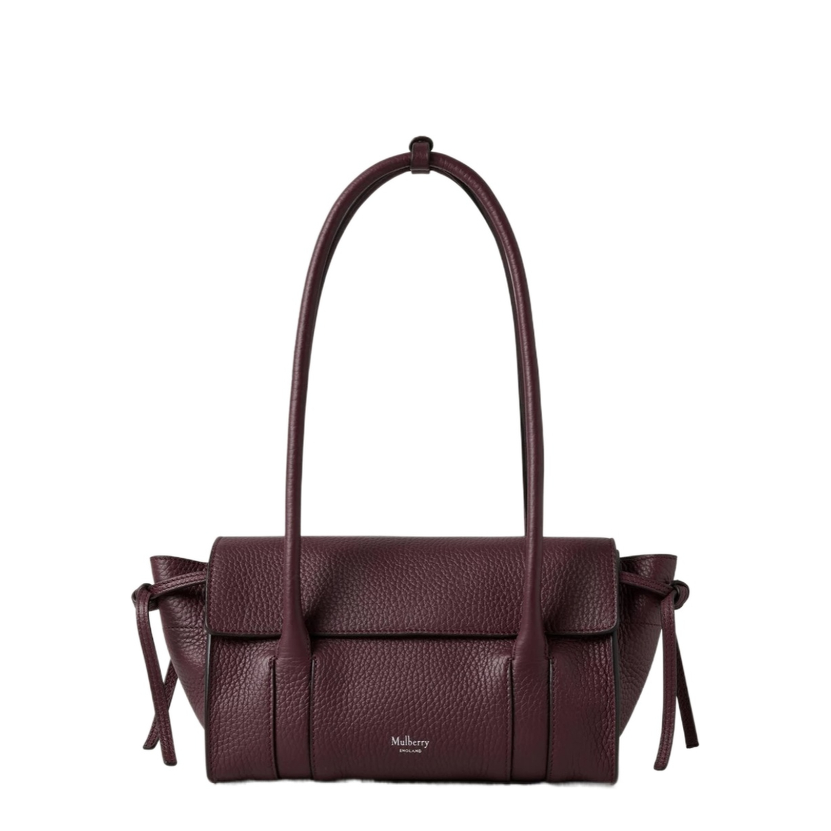 Leather Shoulder Bag With Logo