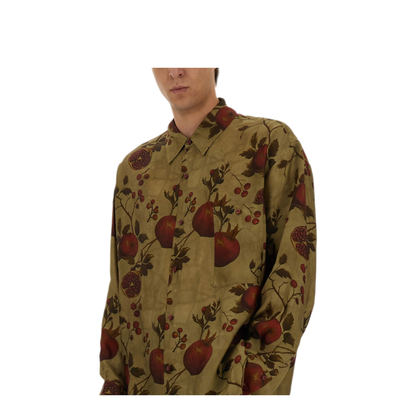 MAYFEYR - Uma Wang - Pomegranate Print Shirt - UM1502UW274