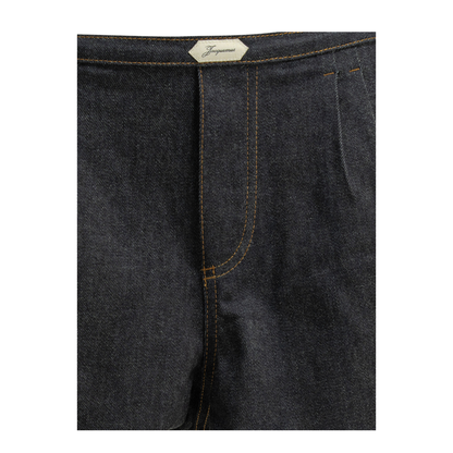 MAYFEYR - Jacquemus - "Amelo De-Nîmes" Shorts - SOW00612AD00041DARKNAVY