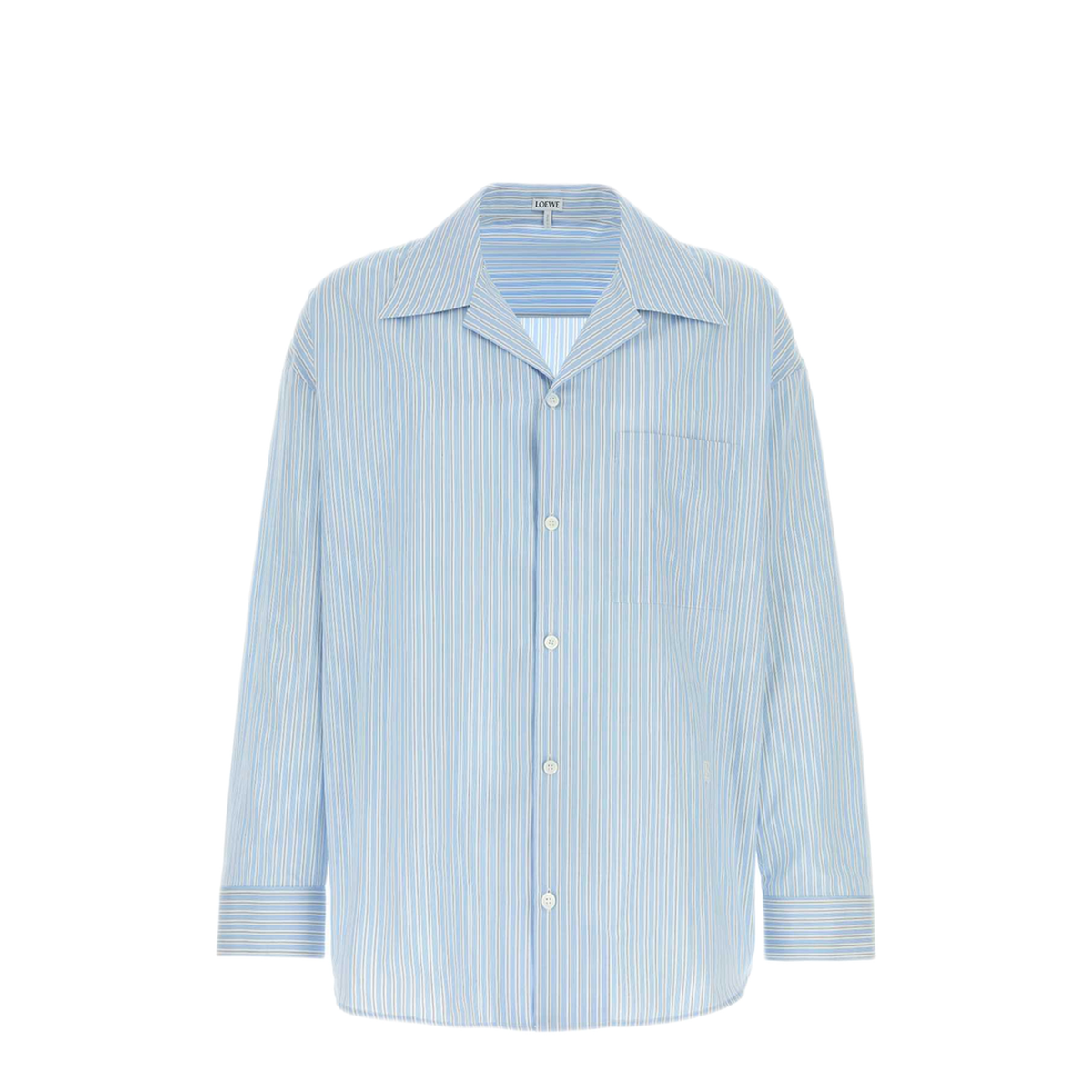 MAYFEYR - Loewe - Embroidered Poplin Shirt - H526Y05XAIWHITENAVY