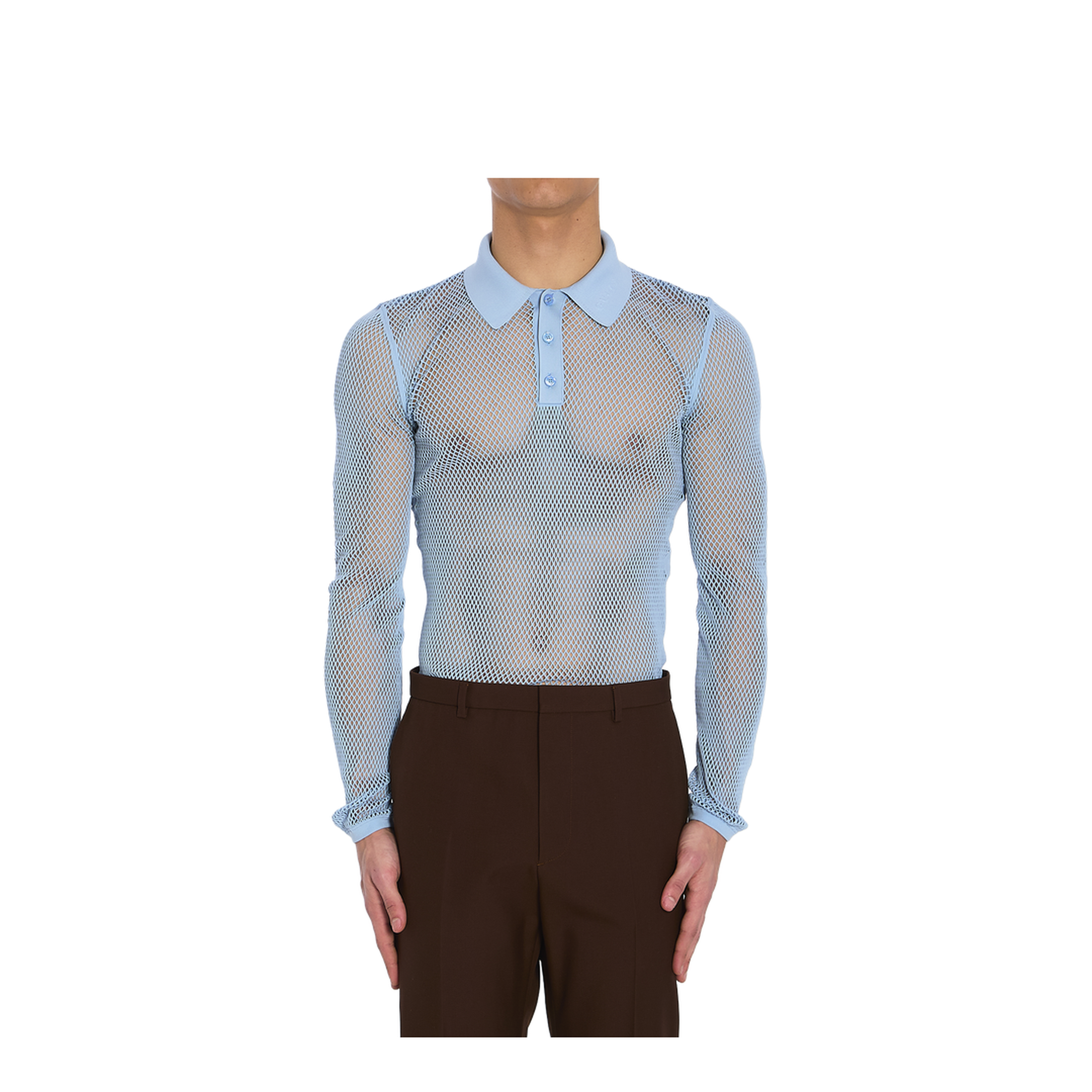 Technical Mesh Polo Shirt
