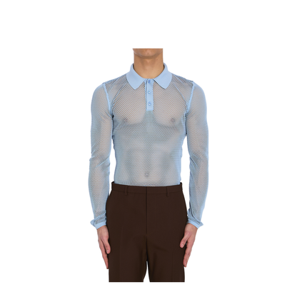Technical Mesh Polo Shirt