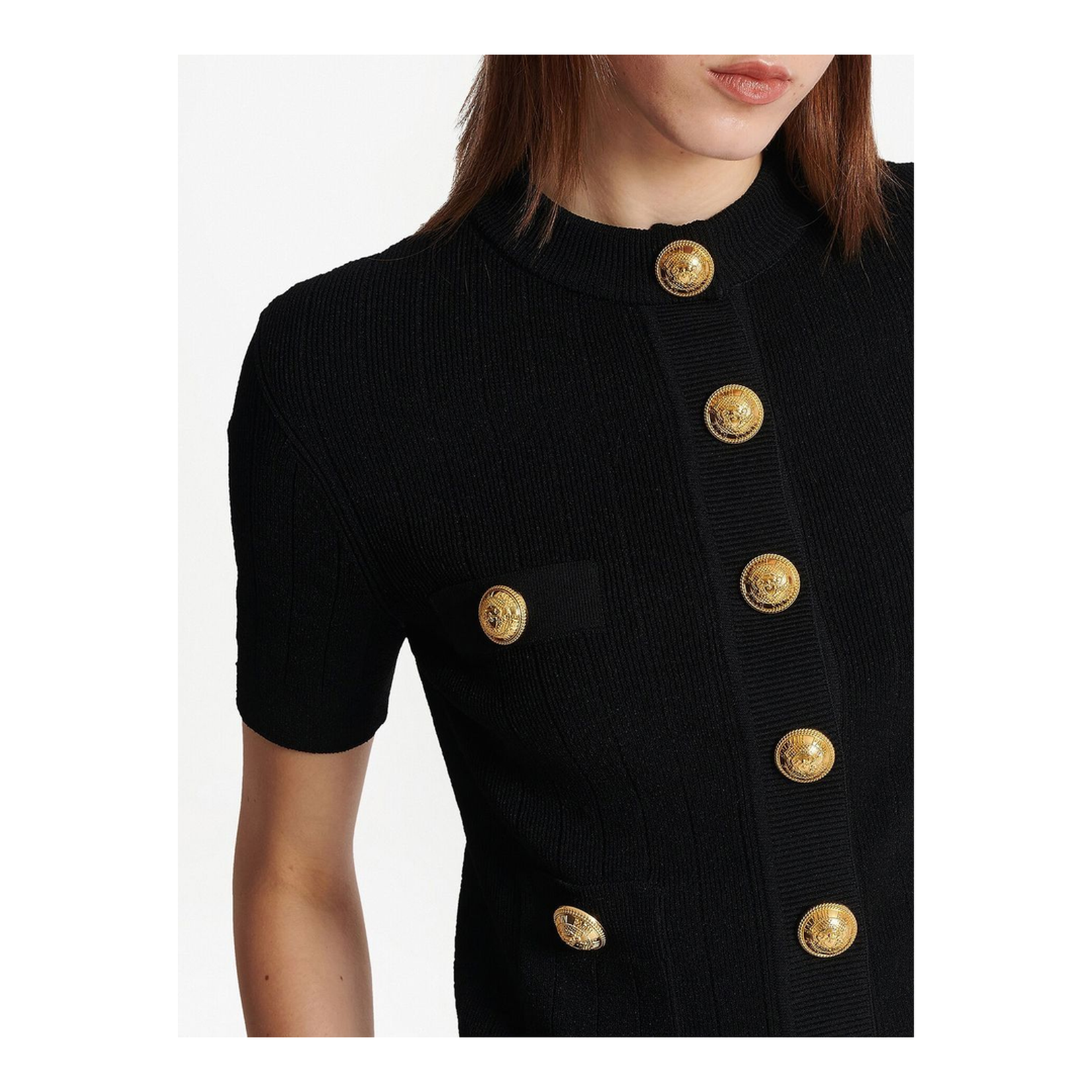 Balmain Sweaters Black