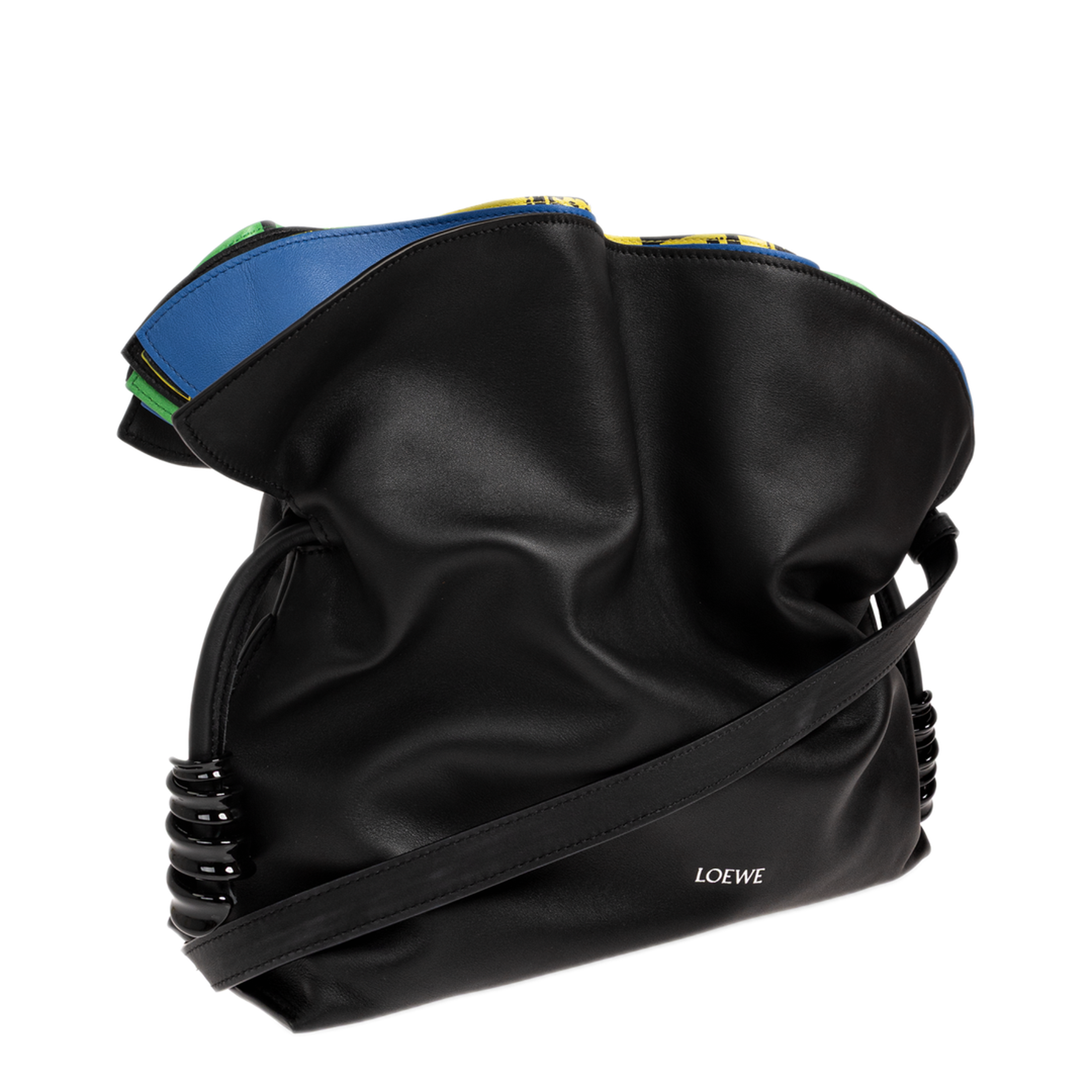 MAYFEYR - Loewe - Bag ‘Flamenco Millefeuille’ - A411FC1XEW0BLACK