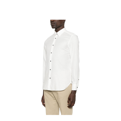 Allover Logo Cotton Shirt