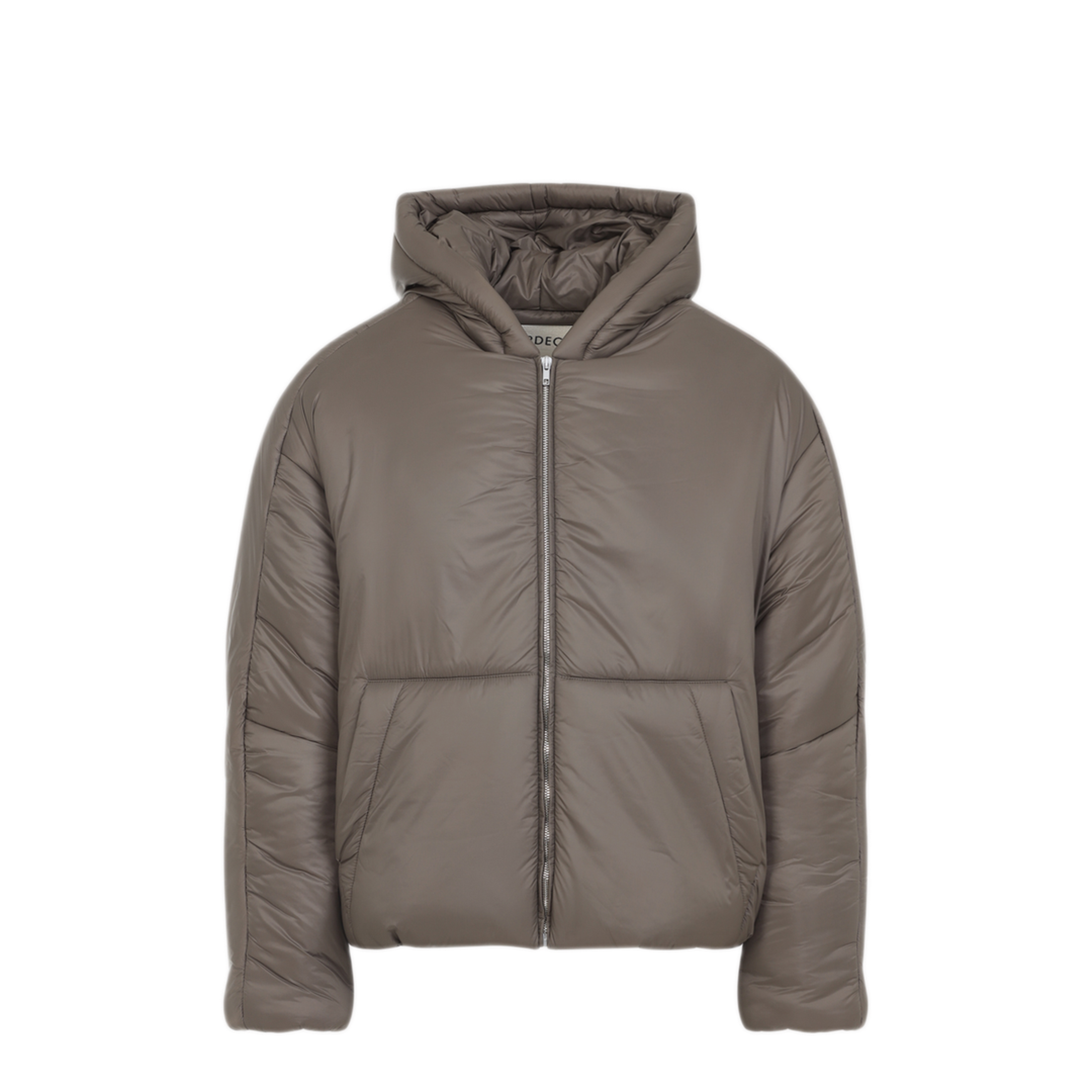 MAYFEYR - MORDECAI - Mud Brown Hoodie Puffer - 25A96MRU02825