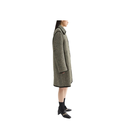 Wool Tweed Coat