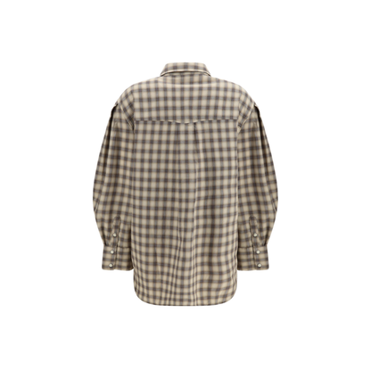 MAYFEYR - Ganni - Check Fannel Shirt - A1140031873