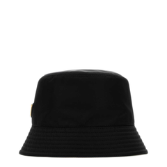 Black Re Nylon Bucket Hat