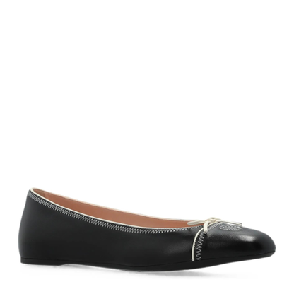 MAYFEYR - Valentino - Vlogo Signature Ballet Flats With Bow - WS0QA8EFY790
