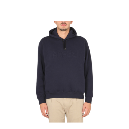 MAYFEYR - ASPESI - Sweatshirt With Logo And Hood - AY99L67601098