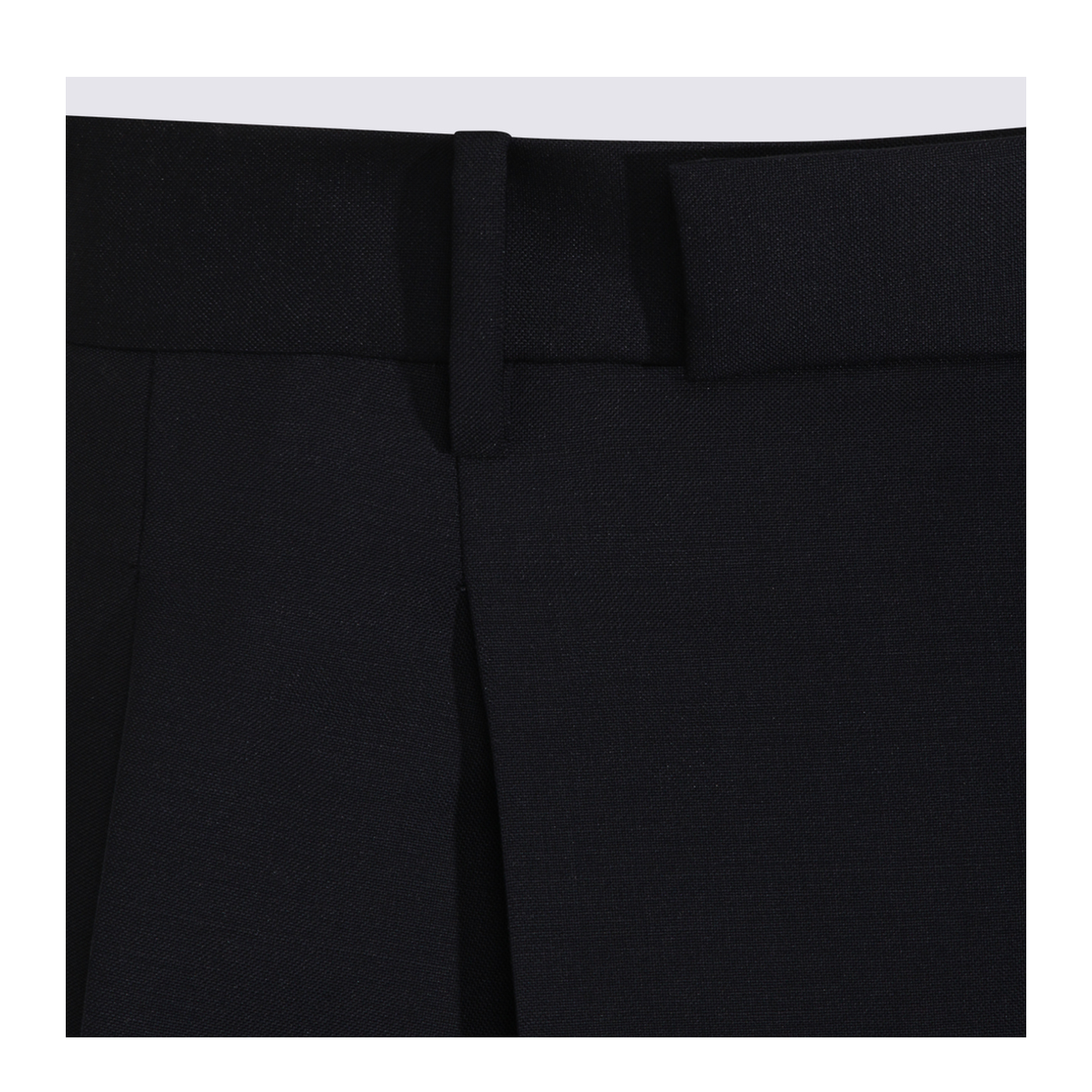 Wool Canvas Shorts