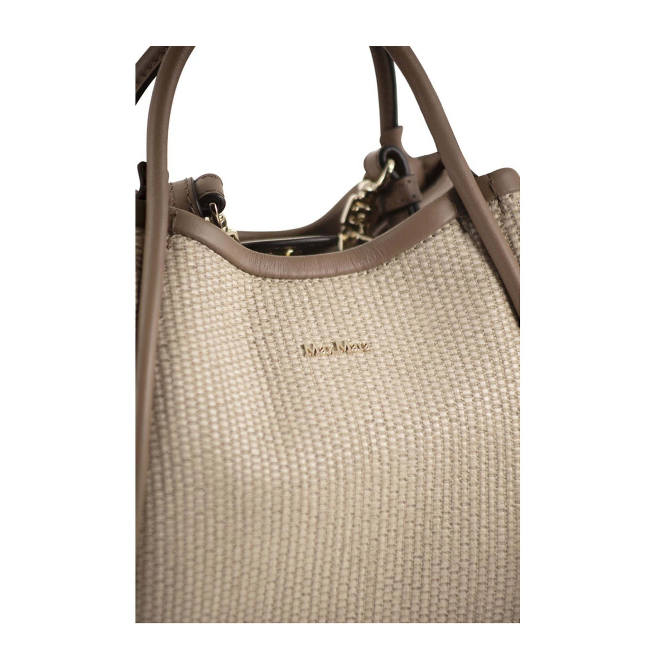 MAYFEYR - Max Mara - Extra Small Marine Bag In Raffia-Effect Mat - 2614511042600006