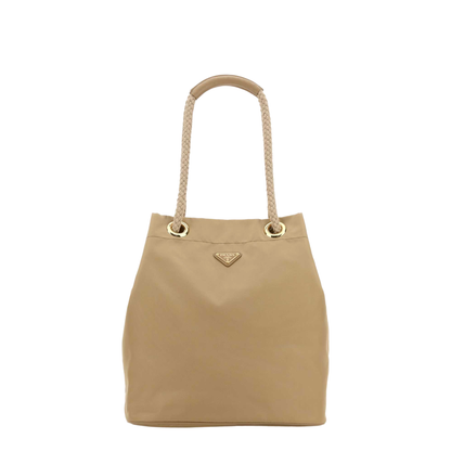 MAYFEYR - Prada - Beige Re-Nylon Large Mariner Bucket Bag - 1BE0932HG8F0040