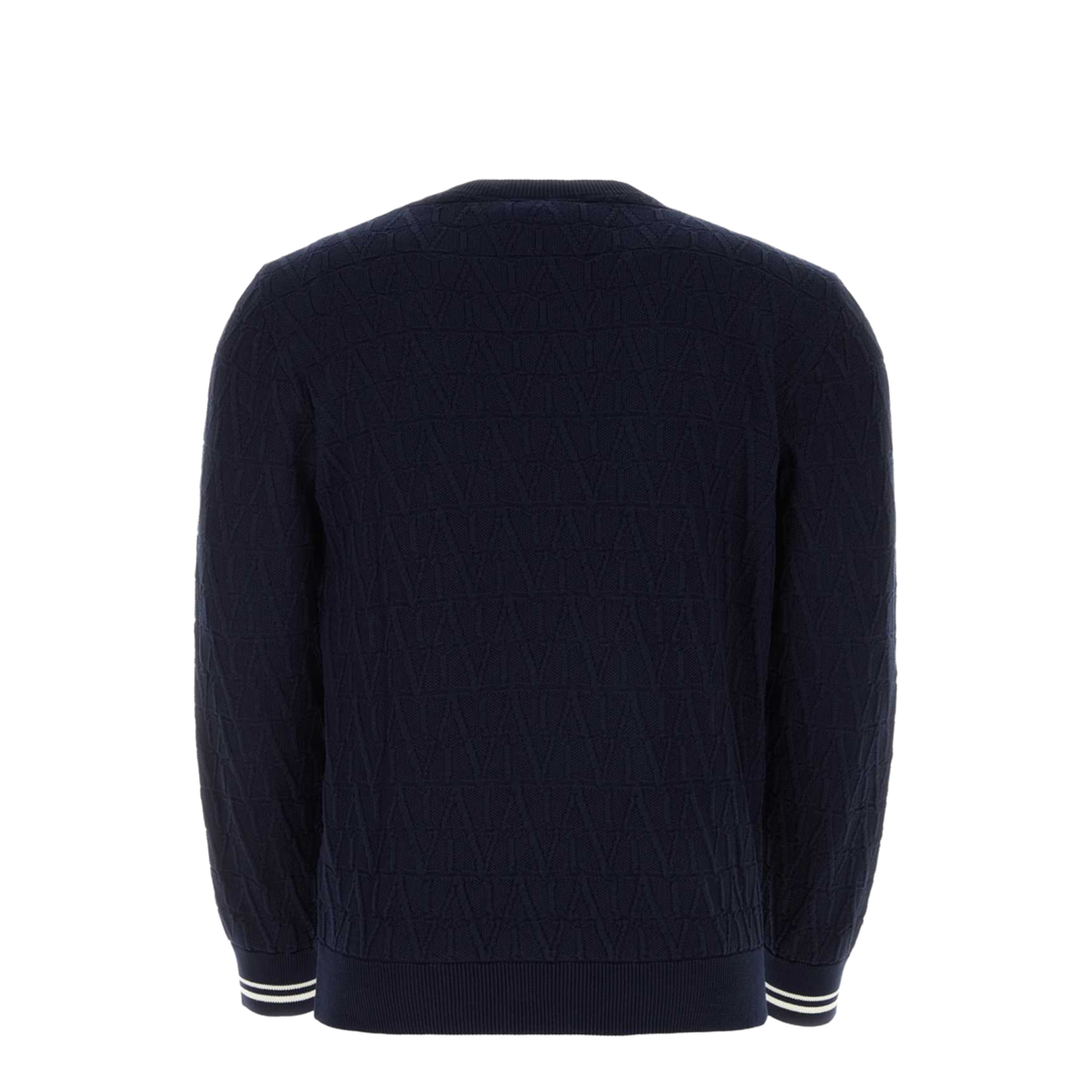 Dark Blue Cotton Sweater