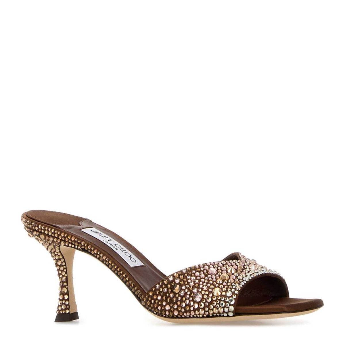 MAYFEYR - Jimmy Choo - Skye 70 Sandals - SKYE70DKXBROHONMIX