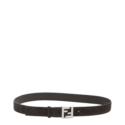 Squared Belt Leather Brown