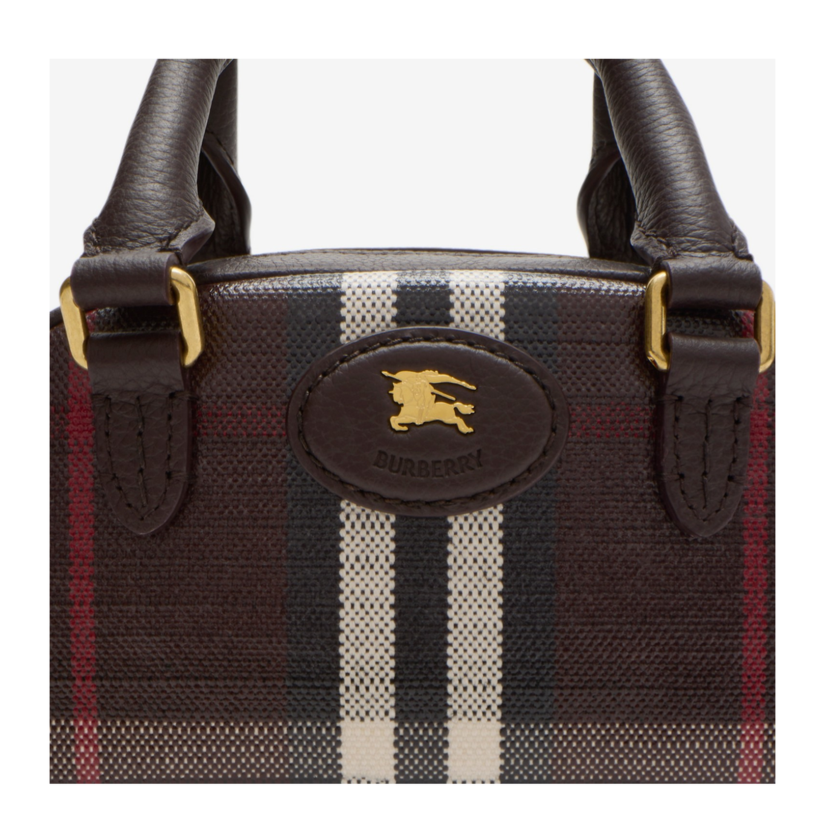 Mini Highlands Bowling Bag in Mahogany Red