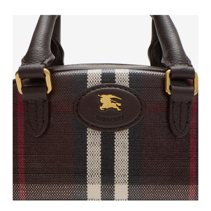 Mini Highlands Bowling Bag in Mahogany Red