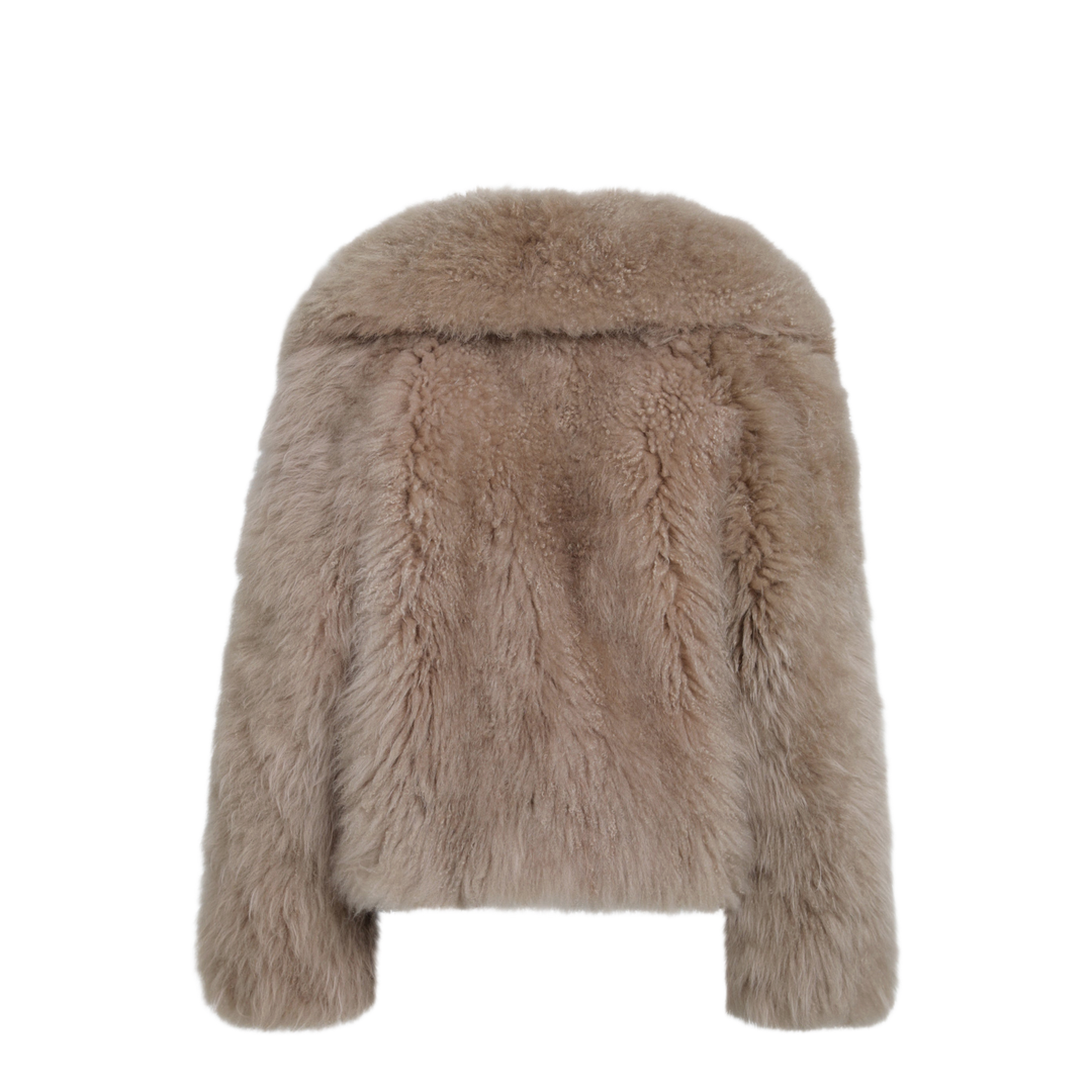 MAYFEYR - Blancha - Short Caramel Fur Jacket - 261141007CA